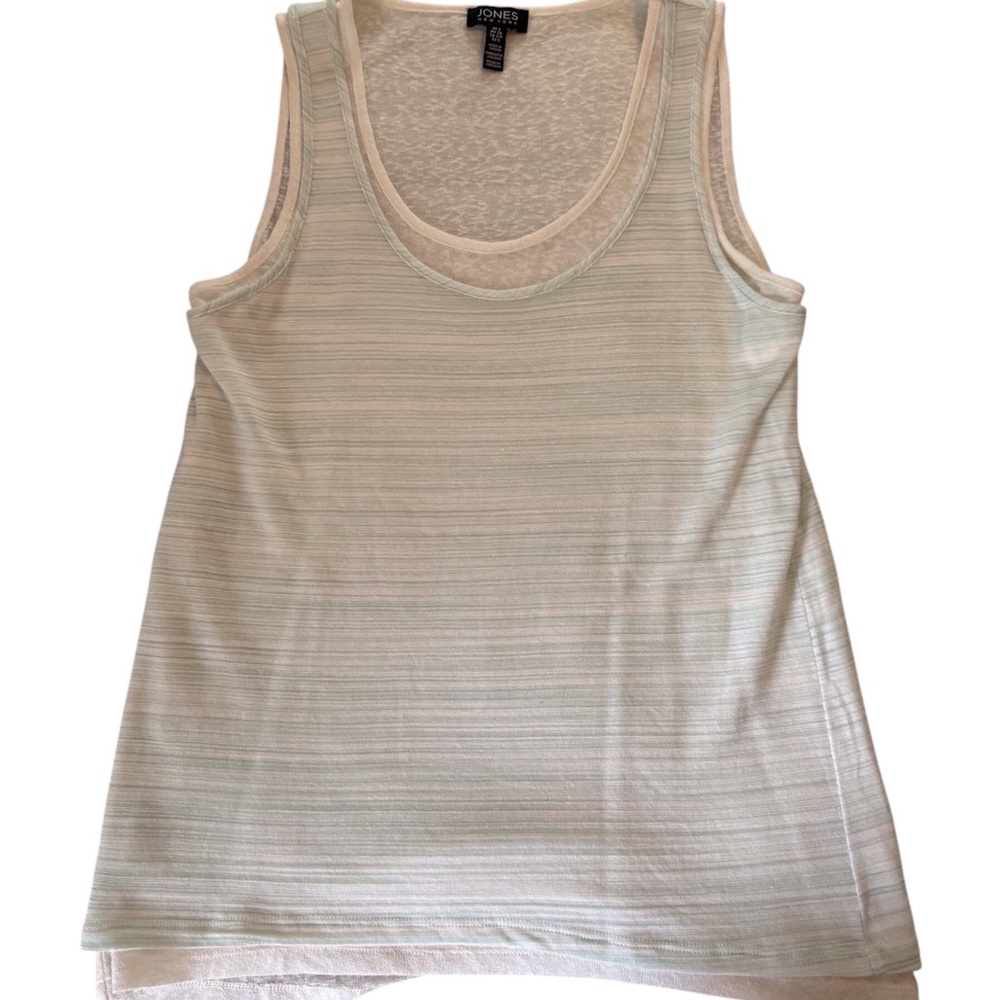 Jones New York Women's Cream Tank Top